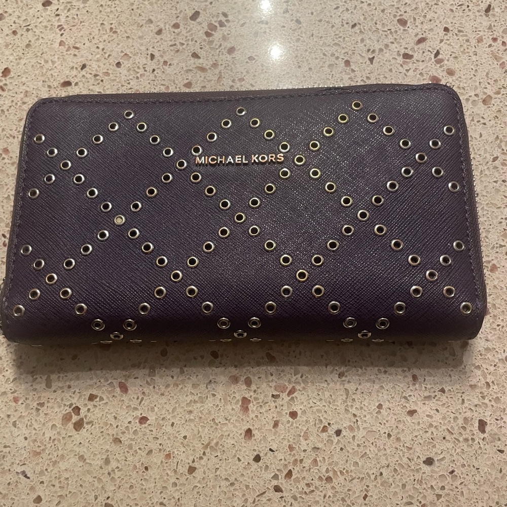MICHAEL Michael Kors Leather Wallet, Large.